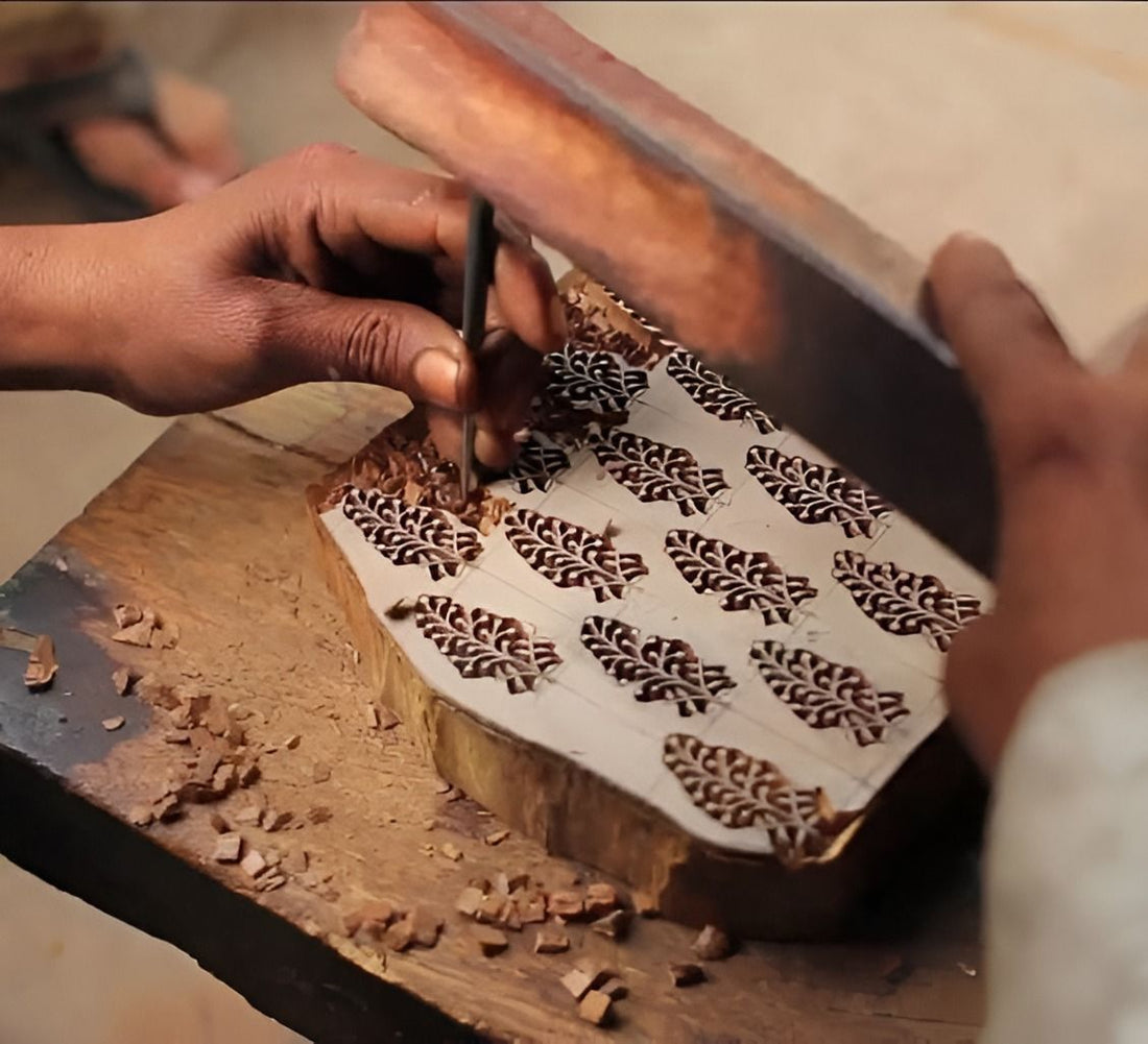 From Wood to Fabric — The Making of a Block-Printed Textile